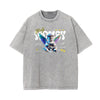 Washed Faded Cupid Statues Graphic Tee