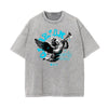 Washed Faded Cupid Statues Graphic Tee