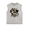 Sleeveless Cupid Streetwear Graphic T Shirt