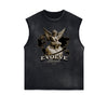 Sleeveless Cupid Streetwear Graphic T Shirt