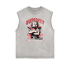 Sleeveless Cupid Streetwear Graphic T Shirt