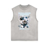 Sleeveless Cupid Streetwear Graphic T Shirt