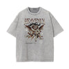 Washed Thick Cupid Pattern Tee