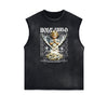 Sleeveless Cupid Streetwear Graphic T Shirt