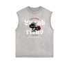 Sleeveless Playful Cupid Graphic T Shirt