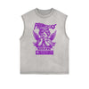 Sleeveless Playful Cupid Graphic T Shirt