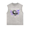 Sleeveless Streetwear Cupid Angle Graphic Tee