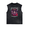 Sleeveless Thick Y2K Anime Graphic Tee