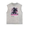 Y2K Anime Streetwear Graphic Tank Top