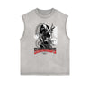 Y2K Anime Streetwear Graphic Tank Top