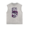 Y2K Anime Streetwear Graphic Tank Top