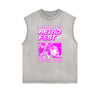 Y2K Anime Streetwear Graphic Tank Top