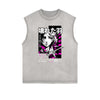 Y2K Anime Streetwear Graphic Tank Top