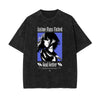 Black Y2K Anime Streetwear Graphic Tee