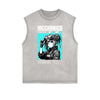 Y2K Anime Streetwear Graphic Tank Top