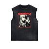 Anime Character Print Tank Top