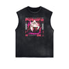 Anime Character Print Tank Top