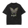 Stone Wash Butterfly Pattern Tee