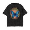 Stone Wash Butterfly Pattern Tee