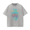 Washed Faded Butterfly Graphic Tee