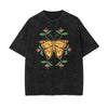 Stone Wash Butterfly Pattern Tee