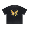 Distressed Butterfly Graphic T Shirt