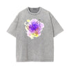 Washed Faded Butterfly Graphic Tee