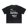 Heavyweight Butterfly Graphic T Shirt