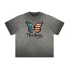 Faded Streetwear Cupid Angle Graphic Tee