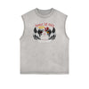 Street Style Angel Pattern Tank Top