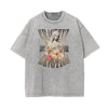 Faded Celestial & Angel Pattern Tee