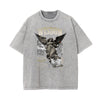 Faded Celestial & Angel Pattern Tee