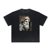 Washed Faded Thick Angel Pattern Tee