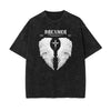 Washed Angel Statue Graphic T Shirt