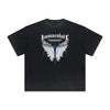 Heavyweight Angel Streetwear Pattern Tee