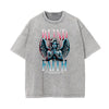 Faded Angel Streetwear Pattern Tee