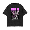 Washed Angel Streetwear Graphic Tee