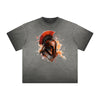 Distressed Spartan Fighter Warrior Graphic Tee