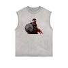 Spartan Fighter Warrior Graphic Tank Top