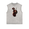 Spartan Fighter Warrior Graphic Tank Top