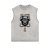 Frayed Edge Gangsta Streetwear Graphic Tank