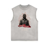 Frayed Edge Gangsta Streetwear Graphic Tank