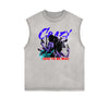 Frayed Edge Gangsta Streetwear Graphic Tank