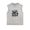 Frayed Edge Gangsta Streetwear Graphic Tank