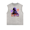 Frayed Edge Gangsta Streetwear Graphic Tank