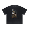 Vintage Frayed Gangsta Pattern Tee