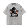 Stone Wash Gangsta Graphic Tee