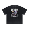 Distressed Chrome Y2K Streetwear Graphic Tee