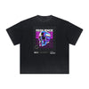 Distressed Chrome Y2K Streetwear Graphic Tee