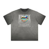 Heavyweight Chrome Y2K Streetwear Pattern Tee